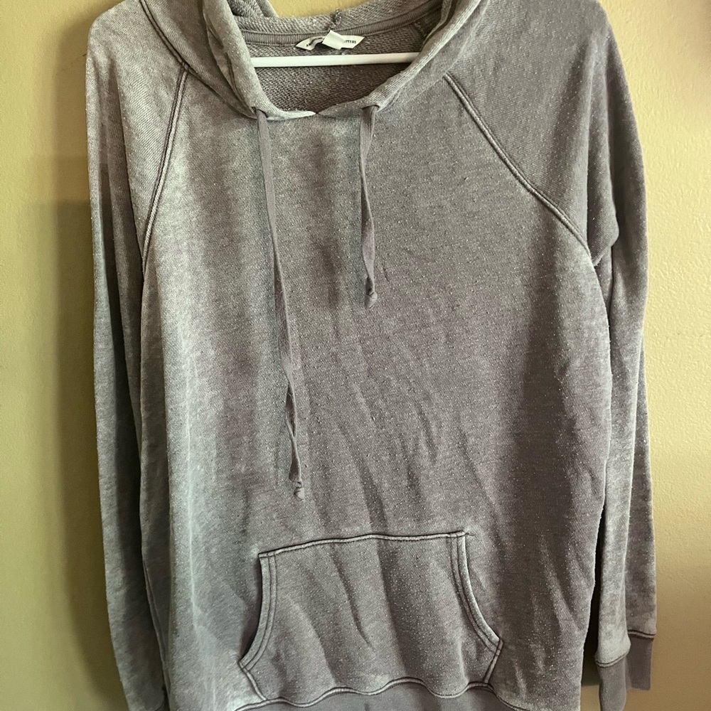 Distressed American Eagle lavender Hoodie